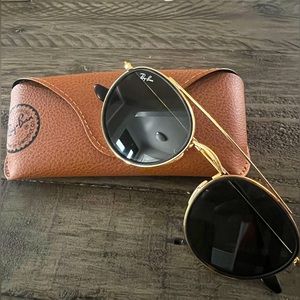Ray-ban circular glasses